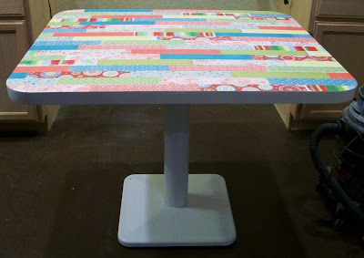 My Latest Project–Patchwork Top Dining Table