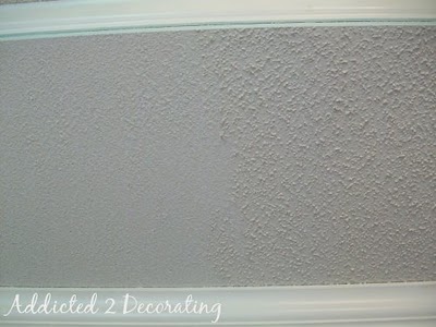 J A Master Bedroom And The Easy Way To Scrape Heavy Texture
