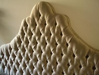 Diamond tufted headboard, queen size, $2200