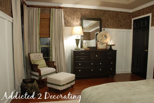 Master bedroom makeover before and after