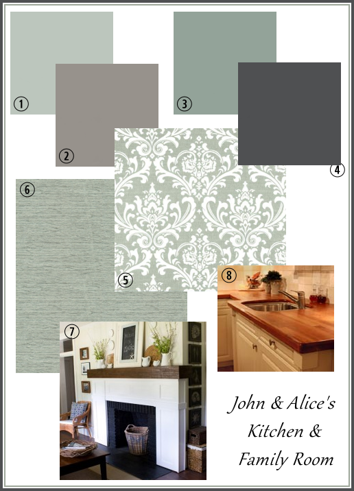 The Master Plan:: John & Alice’s Kitchen/Family Room