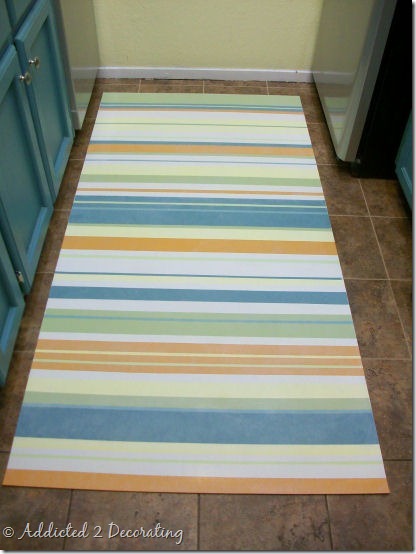 How To Make A Hand Painted Floor Cloth