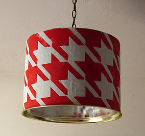 Outdated Lighting Turned Drum Pendant Light