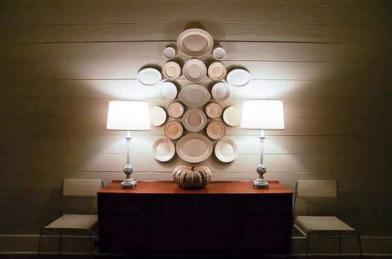 symmetrical plate wall