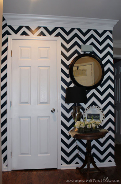 Chevron Painted Wall