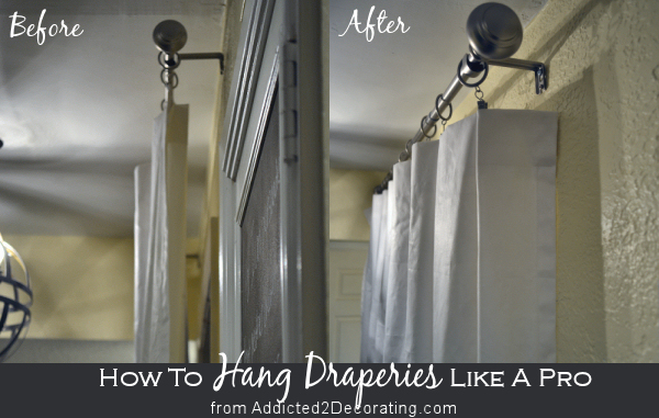 How To Hang Dries And Curtains Like, How To Put Curtain Rings