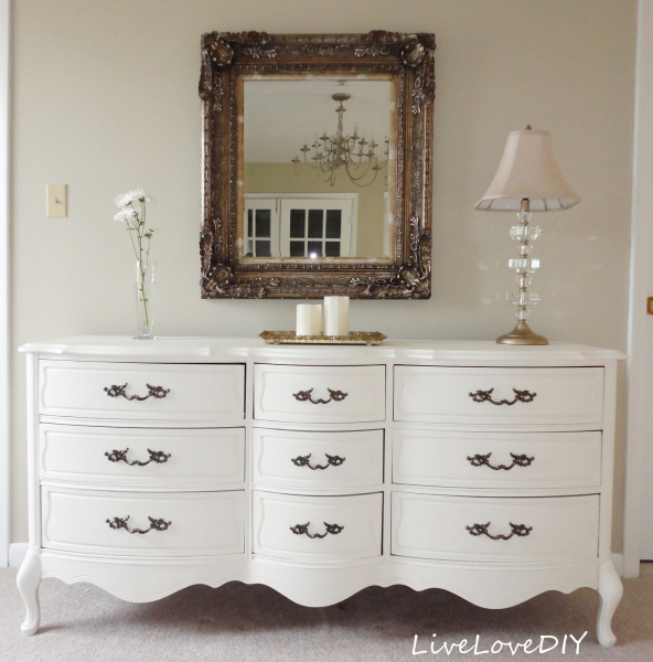 Craigslist Dresser Makeover