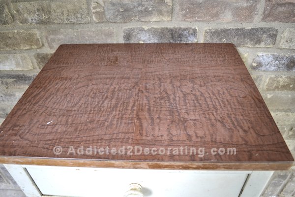 How To Cover Ugly Laminate With Pretty Wood Veneer Addicted 2