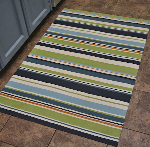 DIY:  Make An Easy Floor Cloth In 60 Minutes Or Less