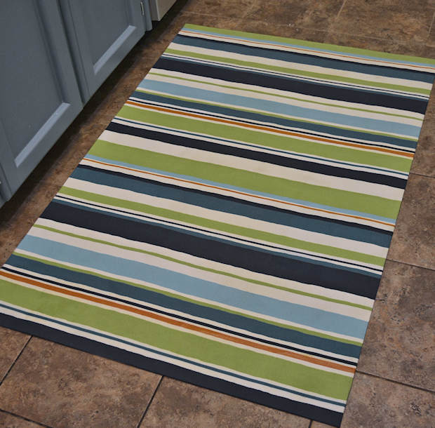 DIY: Make An Easy Floor Cloth In 60 Minutes Or Less - Addicted 2 ...