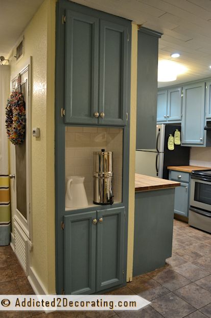Make It Happen Monday – Bookcase Turned Pantry Finished!