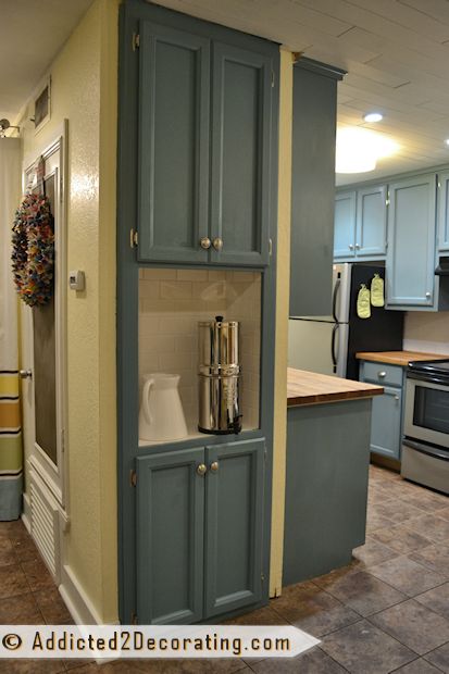 Make It Happen Monday – Bookcase Turned Pantry Finished!