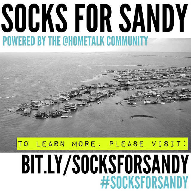 Socks For Sandy:: Practical Help For The Victims Of Sandy