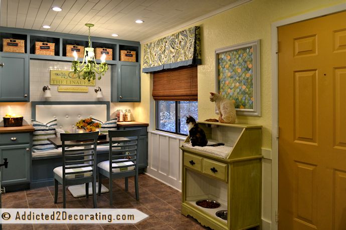 Kitchen table with bench seating