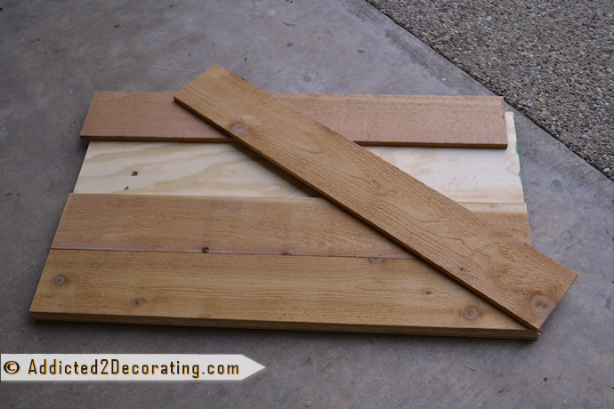Make an inexpensive DIY wood countertop for a bathroom