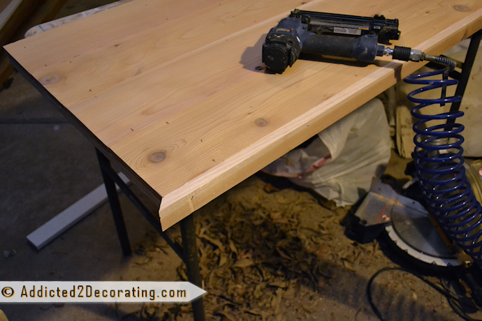 How to make a cheap wood countertop