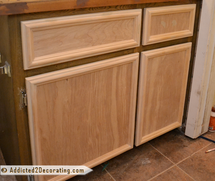 Bathroom Makeover Day 3 – How To Make Cabinet Doors (Without Using Special Tools)