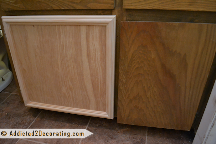 The easy way to make a cabinet door