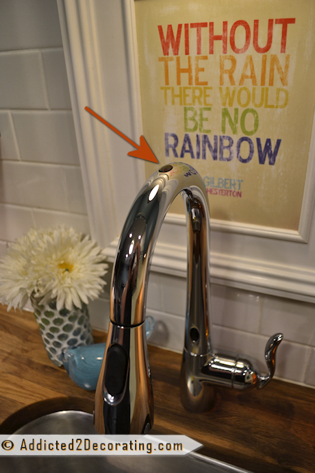 Moen MotionSense hands free faucet