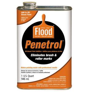 Penetrol paint conditioner for use in oil-based paint to minimize brush strokes