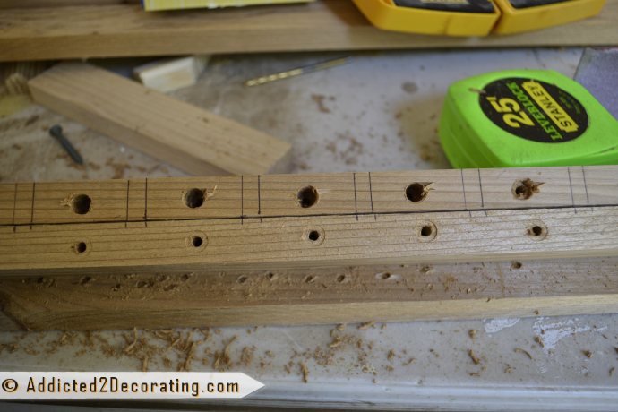 How to make a removable cedar shower floor mat