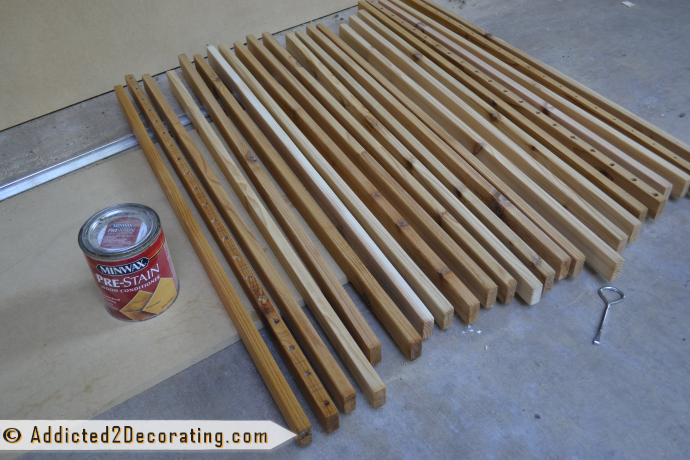 How to make a removable cedar shower floor mat