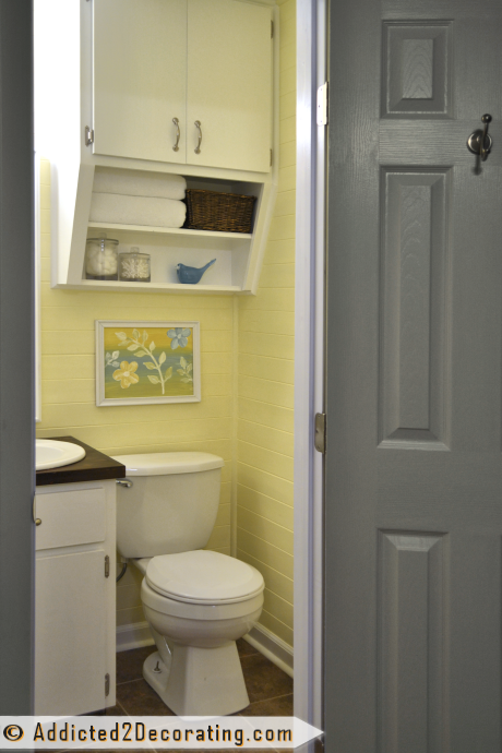 Tiny condo bathroom makeover - after