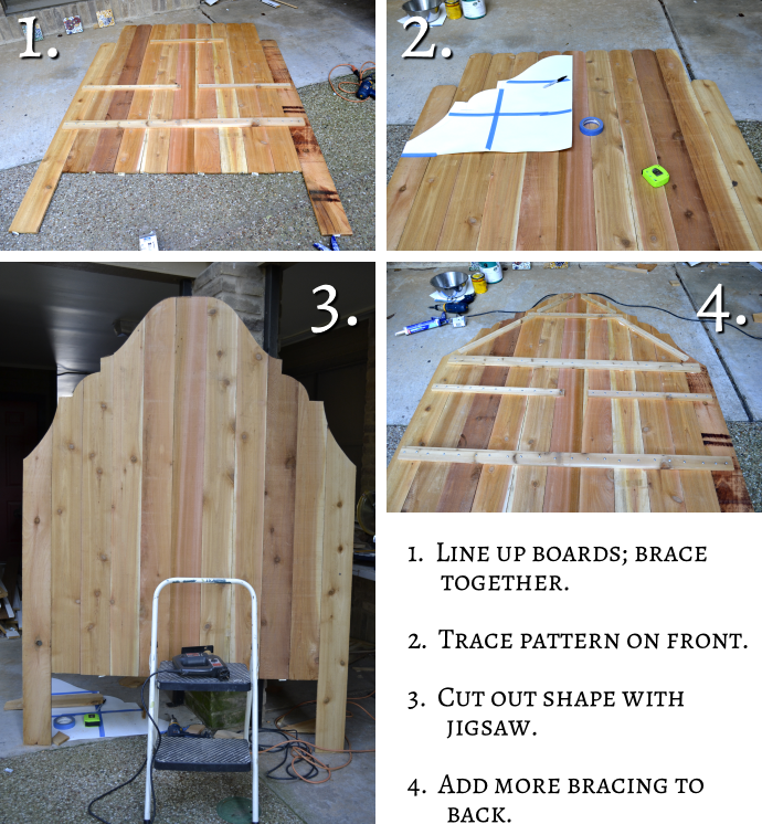 wood headboard 10