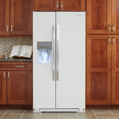 whirlpool white ice refrigerator