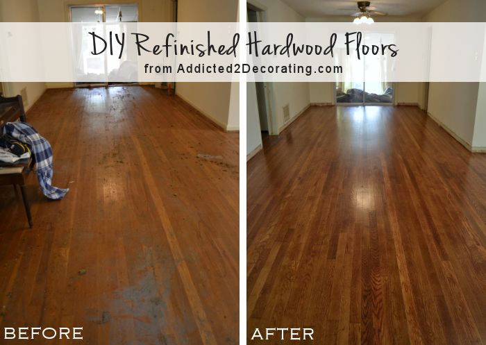 My Diy Refinished Hardwood Floors Are