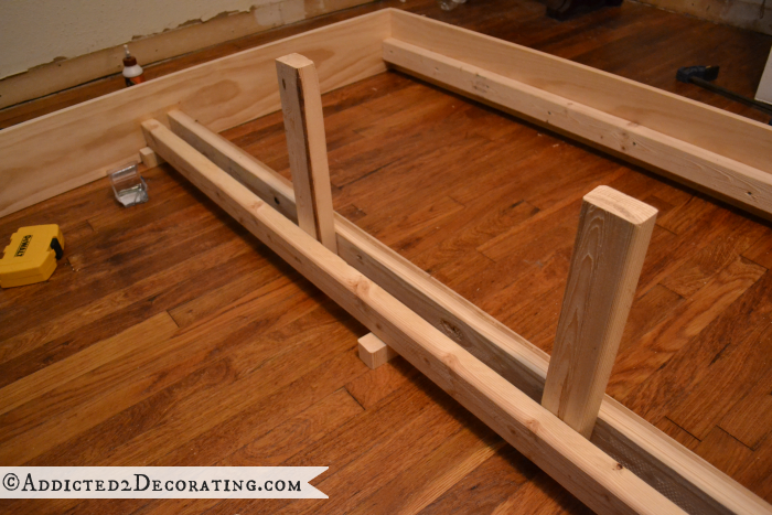 DIY wood bed frame 8