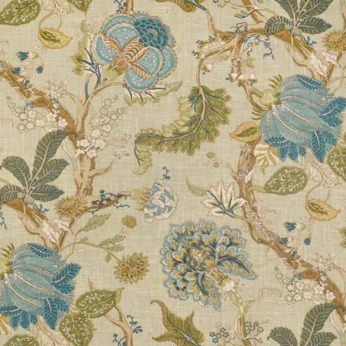 Drapery fabric, P. Kaufmann Florabunda Sea Glass