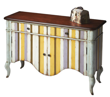 Striped credenza from Joss & Main
