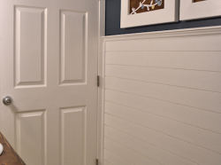 faux wood plank walls - small