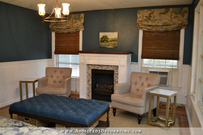 living room with fireplace 1