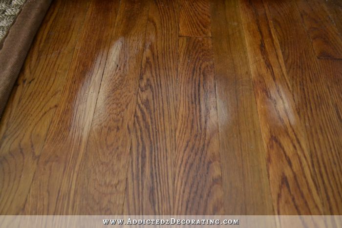 repairing a scratch in hardwood floors 3