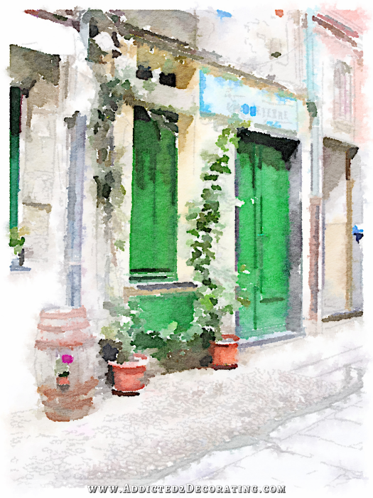 make easy artwork - waterlogue natural