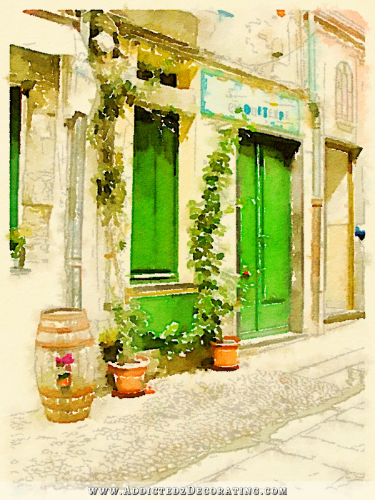 make easy artwork - waterlogue travelogue