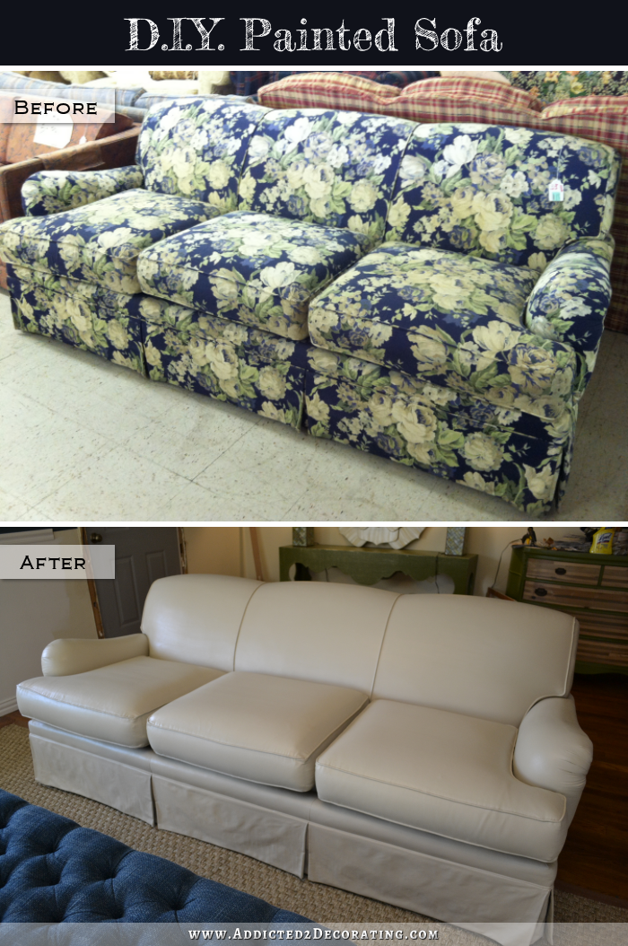 DIY Upholstery Painting - Made By Barb - testing paints and mediums