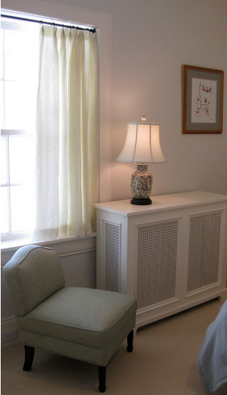 The Goal:  Disguise A Window Unit Air Conditioner