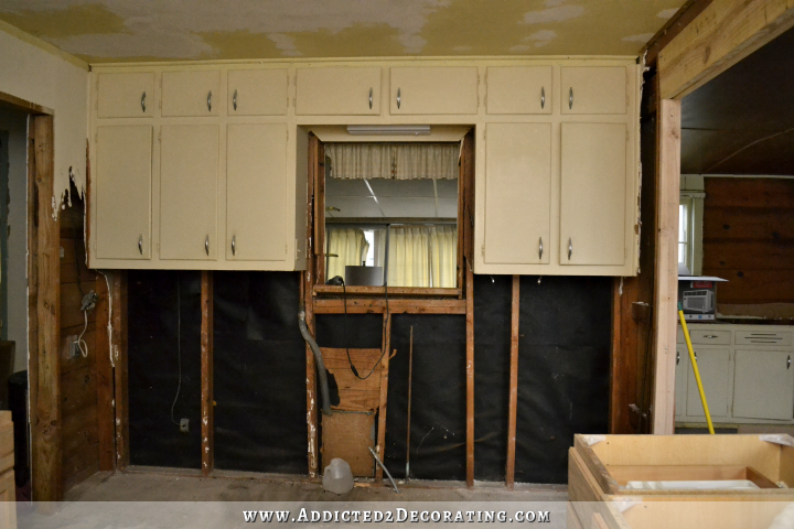 wall of storage 1 - base cabinet removed