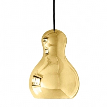 calabash p2 gold pendant light from finnish design shop