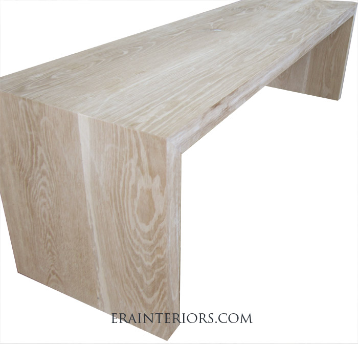 cerused oak coffee table from era interiors