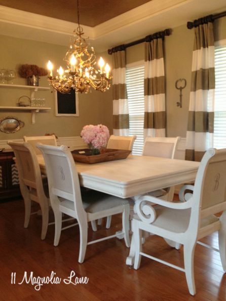 dining table makeover - after - 11 magnolia lane