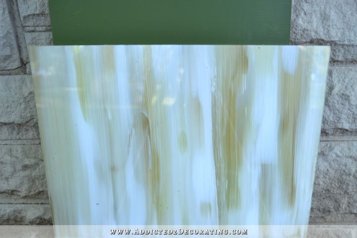 Back Painted Glass Backsplash – My DIY Trial Run