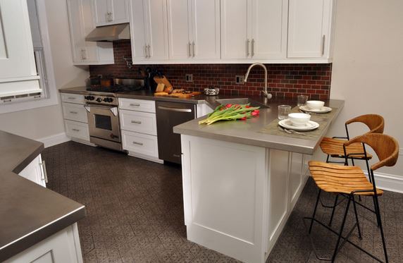 kitchen breakfast bar peninsula - Nicholas Moriarty Interiors, via Houzz