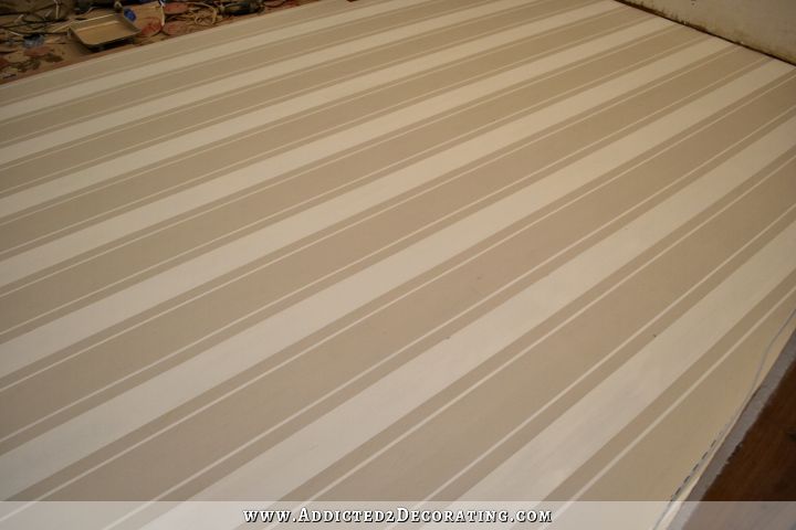 My (re)Painted Kitchen Floor — Striped Floor Version 2.0