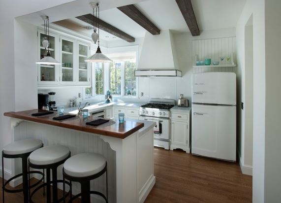 small kitchen -- Candelaria Design Associates, via Houzz