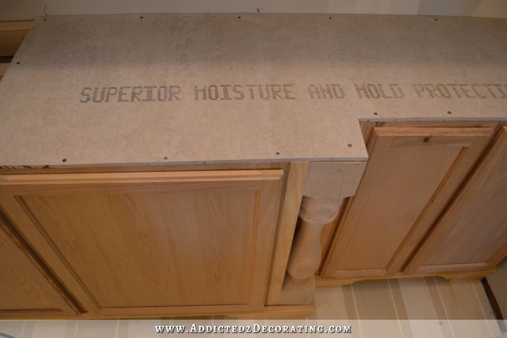 How to do concrete countertops in place How to do concrete countertops in place