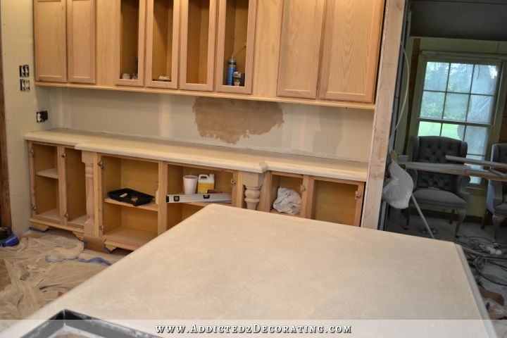 DIY concrete countertops 66